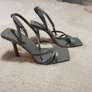 Primark Silver Strappy Heels